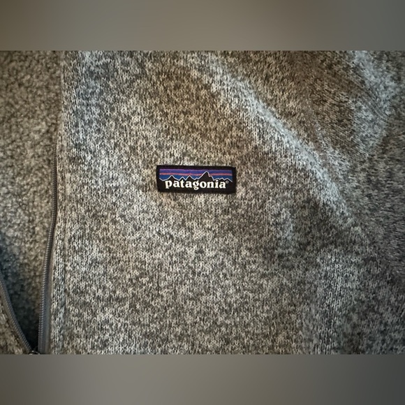 SOLD ON XPOST Like 🆕 Patagonia Women's 1/4 Gray/Birch White Better Sweater. XL. - Picture 3 of 10